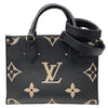 ルイ・ヴィトン LOUIS VUITTON オンザゴーPM M45659 ブラック アンプラント レディース ショルダーバッグ