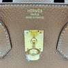 エルメス HERMES バーキン25 K刻印 ゴールド ゴールド金具 トゴ レディース ハンドバッグ