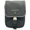プラダ PRADA Re Nylon ショルダーバッグ 2VD043 ブラック サフィアーノレザー レディース ショルダーバッグ