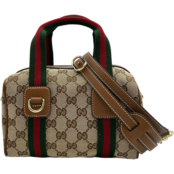 グッチ GUCCI オフィディア2WAYミニボストン 859975 ブラウン ゴールド
