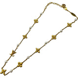 ルイ・ヴィトン LOUIS VUITTON LVルイザネックレス ゴールド メタル/パール アクセサリー