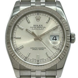 ロレックス ROLEX デイトジャスト36 116234 シルバー ホワイトゴールド/ステンレススチール 自動巻き メンズ 腕時計