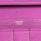 エルメス HERMES ベアンスフレ C刻印 ローズパープル オースト レディース 長財布