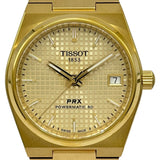 ティソ TISSOT PRX パワーマティック80 35mm T137.207.33.021.00 ゴールド ゴールドプレーテッド 自動巻き メンズ 腕時計