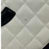 シャネル CHANEL カンボンライン ショルダーバッグ A25178 8番台 ホワイト/ブラック シルバー金具 ラムスキン レディース ショルダーバッグ