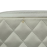 シャネル CHANEL カンボンライン ショルダーバッグ A25178 8番台 ホワイト/ブラック シルバー金具 ラムスキン レディース ショルダーバッグ