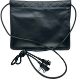 シャネル CHANEL カンボンライン ショルダーバッグ A28125 9番台 ブラック/ライトグレー シルバー金具 ラムスキン レディース ショルダーバッグ