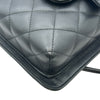 シャネル CHANEL カンボンライン ショルダーバッグ A28125 9番台 ブラック/ライトグレー シルバー金具 ラムスキン レディース ショルダーバッグ