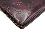 ルイ・ヴィトン LOUIS VUITTON ジッピーウォレット M91717 アマラント ヴェルニ レディース 長財布