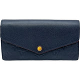 ルイ・ヴィトン LOUIS VUITTON ポルトフォイユ・サラ M91717 マリーヌルージュ モノグラム・アンプラント レディース 長財布