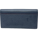 ルイ・ヴィトン LOUIS VUITTON ポルトフォイユ・サラ M91717 マリーヌルージュ モノグラム・アンプラント レディース 長財布