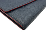 ルイ・ヴィトン LOUIS VUITTON ポルトフォイユ・サラ M91717 マリーヌルージュ モノグラム・アンプラント レディース 長財布