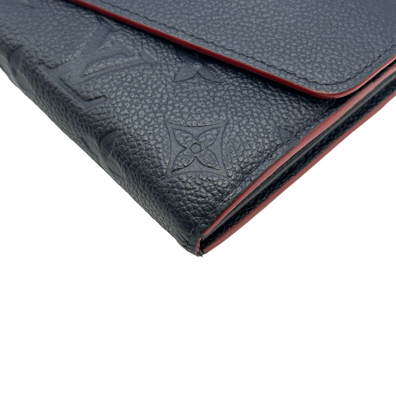 ルイ・ヴィトン LOUIS VUITTON ポルトフォイユ・サラ M91717 マリーヌ