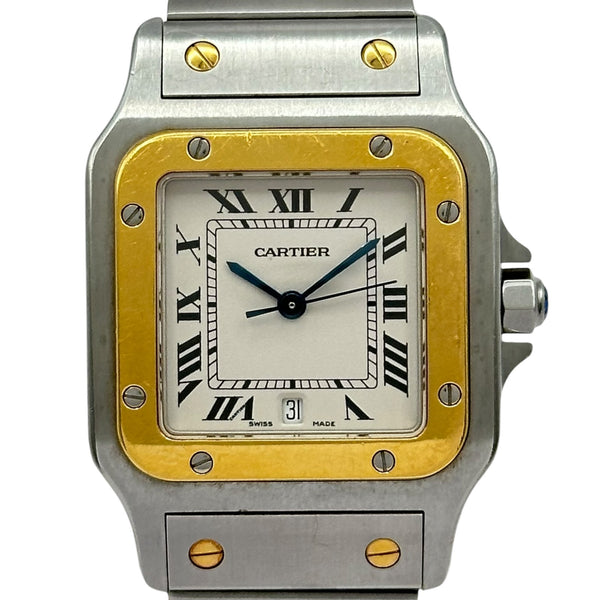 カルティエ Cartier サントス ガルベ LM W20011C4 アイボリー ゴールド