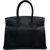 エルメス HERMES バーキン30 □K刻印 ブラック シルバー金具 エプソン レディース ハンドバッグ