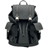 グッチ GUCCI ラージバックパック 792080 ブラック シルバー金具 GGスプリーム メンズ リュック・デイパック