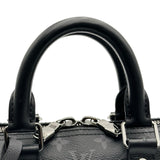 ルイ・ヴィトン LOUIS VUITTON キーポル・バンドリエール 35 M46655 ブラック モノグラム・エクリプス キャンバス メンズ ハンドバッグ