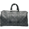 ルイ・ヴィトン LOUIS VUITTON キーポル・バンドリエール 35 M46655 ブラック モノグラム・エクリプス キャンバス メンズ ハンドバッグ