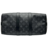 ルイ・ヴィトン LOUIS VUITTON キーポル・バンドリエール 35 M46655 ブラック モノグラム・エクリプス キャンバス メンズ ハンドバッグ
