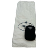 プラダ PRADA トライアングルロゴパデッドショルダー 1BC151 ブラック ナイロン レディース ショルダーバッグ