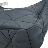 プラダ PRADA トライアングルロゴパデッドショルダー 1BC151 ブラック ナイロン レディース ショルダーバッグ