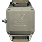 カルティエ Cartier サントス デュモン WSSA0085 シルバー ステンレススチール クオーツ メンズ 腕時計