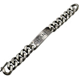 シャネル CHANEL ロゴプレートブレスレット シルバー メタル アクセサリー