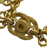 シャネル CHANEL ターンロックロゴブレスレット ゴールド メタル アクセサリー