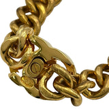 シャネル CHANEL ターンロックチェーンチョーカー ゴールド メタル アクセサリー