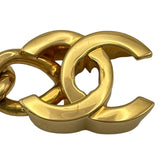シャネル CHANEL ターンロックチェーンブレスレット ゴールド メタル アクセサリー
