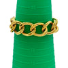 シャネル CHANEL ターンロックチェーンブレスレット ゴールド メタル アクセサリー