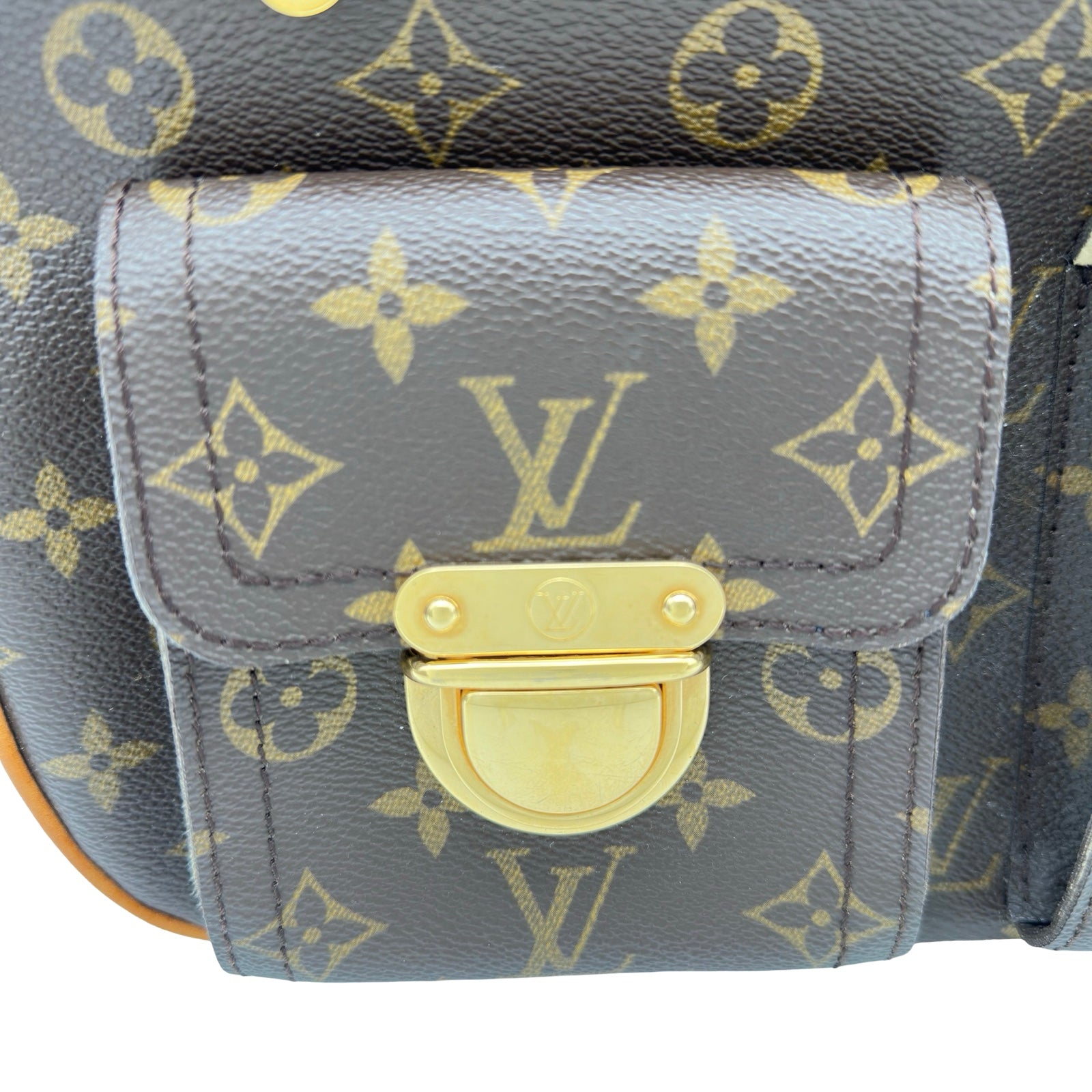 ルイ・ヴィトン LOUIS VUITTON ハドソンGM M40045 ブラウン モノグラム