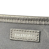 バレンシアガ BALENCIAGA ネイビーカバスS 339933 アイボリー/ブラック キャンバス/レザー レディース トートバッグ