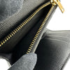サンローラン SAINT LAURENT モノグラムコンパクトスリーフォールドウォレット 403943 ブラック ゴールド金具 レザー レディース 三つ折り財布