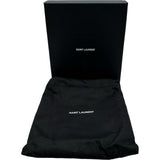 サンローラン SAINT LAURENT モノグラムコンパクトスリーフォールドウォレット 403943 ブラック ゴールド金具 レザー レディース 三つ折り財布