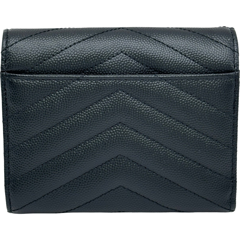 サンローラン SAINT LAURENT モノグラムコンパクトスリーフォールド