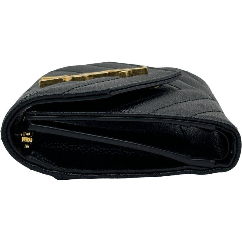 サンローラン SAINT LAURENT モノグラムコンパクトスリーフォールド