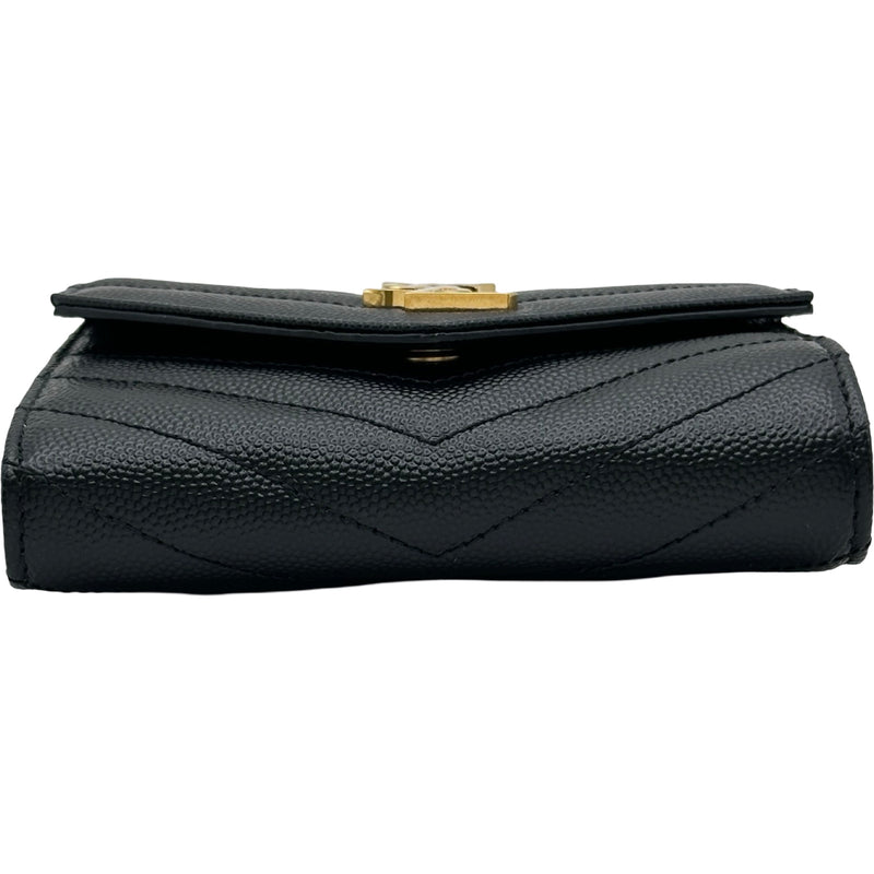 サンローラン SAINT LAURENT モノグラムコンパクトスリーフォールド