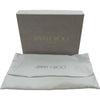 ジミーチュウ JIMMY CHOO SIRELIコンパクトウォレット ブラック シルバー金具 レザー/スタッズ レディース 二つ折り財布