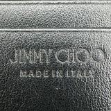 ジミーチュウ JIMMY CHOO GLIFFYカードケース ブラック シルバー金具 レザー/スタッズ レディース カードケース