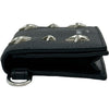 ジミーチュウ JIMMY CHOO GLIFFYカードケース ブラック シルバー金具 レザー/スタッズ レディース カードケース