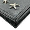 ジミーチュウ JIMMY CHOO GLIFFYカードケース ブラック シルバー金具 レザー/スタッズ レディース カードケース