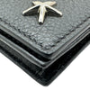 ジミーチュウ JIMMY CHOO GLIFFYカードケース ブラック シルバー金具 レザー/スタッズ レディース カードケース