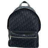 クリスチャン・ディオール Christian Dior オブリークジャガード バックパック 1VOBA088YKY-HOON ブラック オブリーク メンズ リュック・デイパック