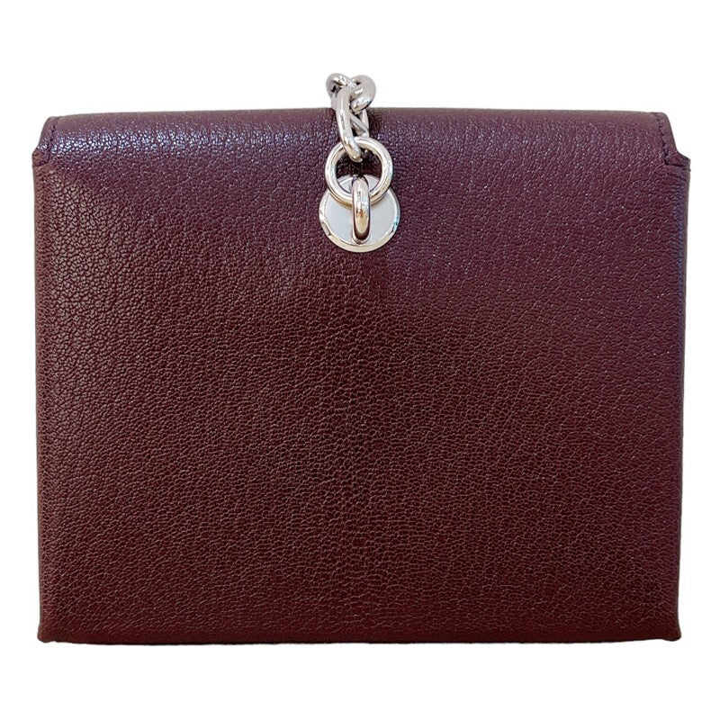 エルメス HERMES シェーヌダンクルコンパクト B刻 ルージュセリエ/SV金具 シェーブル レディース ショルダーバッグ |  中古ブランドリユースショップ OKURA(おお蔵)