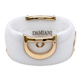 ダミアーニ DAMIANI Dアイコン１Pダイヤリング　ホワイトセラミック ホワイトセラミック ジュエリー