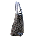 ゴヤール GOYARD サンルイPM ブラック PVC/レザー レディース トートバッグ