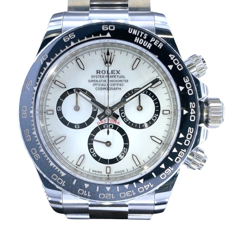 ロレックス ROLEX デイトナ 126500LN ホワイト ステンレススチール メンズ 腕時計