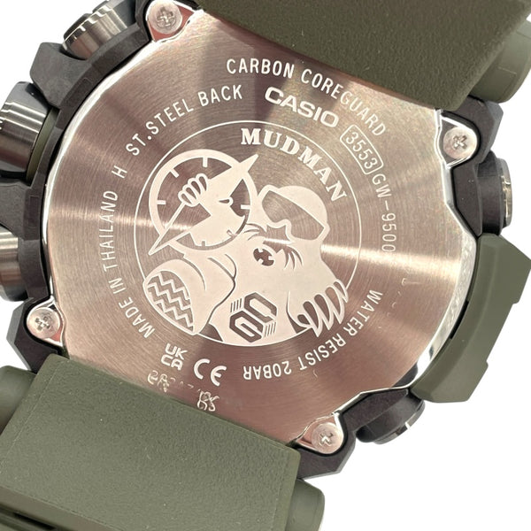 カシオ CASIO G-SHOCK マッドマン GW-9500-3JF デジタル プラスティック ソーラー メンズ 腕時計