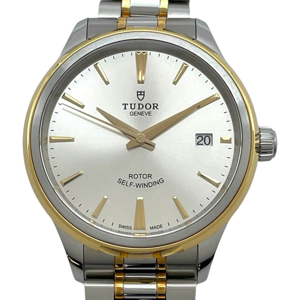 チューダー/チュードル TUDOR スタイル 12503 シルバー K18YG/SS 自動巻き メンズ 腕時計